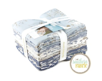 Blue Escape Coastal - Fat Quarter Bundle (18 pcs) by Lisa Audit for Riley Blake