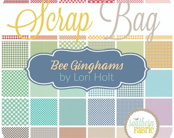 Bee Ginghams - Scrap Bag (approx 2 yards) by Lori Holt for Riley Blake