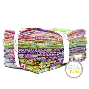 Parisville Deja Vu - Fat Quarter Bundle (8 pcs) by Tula Pink for Free Spirit