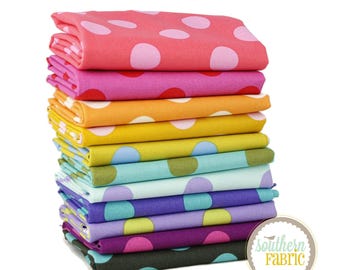 Pom Poms - Fat Quarter Bundle (11 pcs) by Tula Pink for Free Spirit