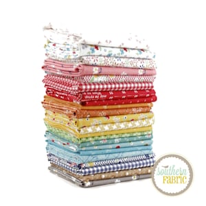 Farm Girl Vintage - Fat Eighth Bundle (22 pcs) by Lori Holt for Riley Blake