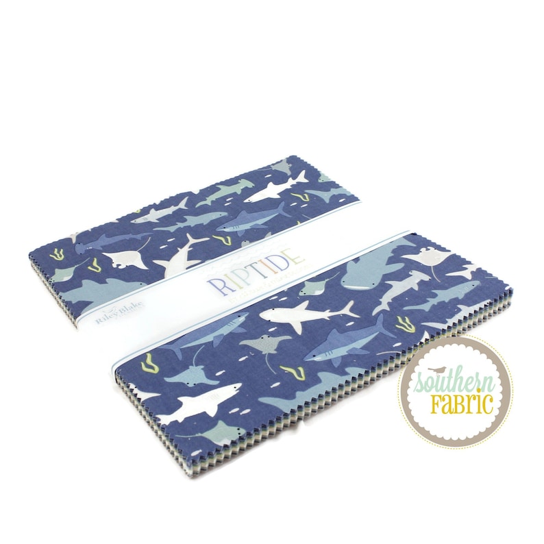 by Citrus /& Mint Designs for Riley Blake 42 pcs Layer Cake Riptide