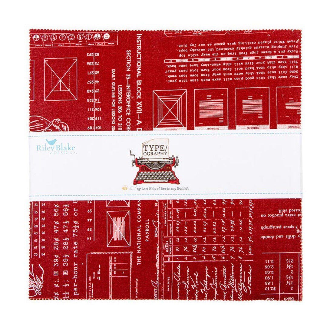 Type/ography A - Layer Cake (42 Pcs) by Lori Holt for Riley Blake - Etsy