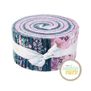 Buds & Butterflies - Jelly Roll (40 stuks) van Cayla Naylor voor Riley Blake