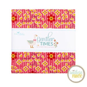 Gentler Times – Charm Pack (42-teilig) von Lori Holt für Riley Blake