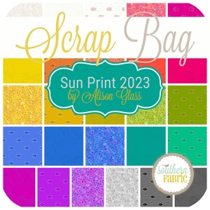 Sun Print 2023 - Scrap Bag (approx 2 yards) by Alison Glass for Andover