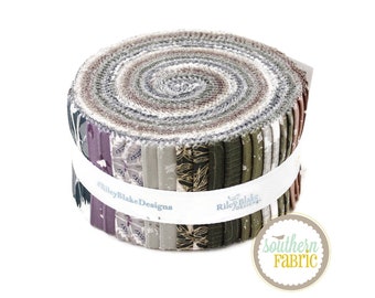 Dancing Daisies - Jelly Roll (40 pcs) by Casey Cometti for Riley Blake