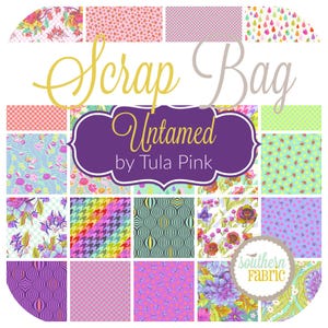 Untamed - Scrap Bag (approx 2 yards) by Tula Pink for Free Spirit