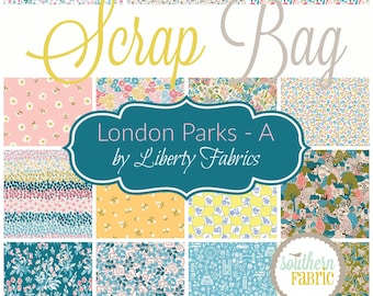 London Parks - A - Scrap Bag (approx 2 yards) by Liberty Fabrics for Riley Blake