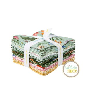 Nature&#39;s Portrait - Fat Quarter Bundle (15 pcs) by The Royal Horticultural Society for Riley Blake