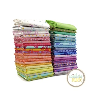 True Colors 2020 - Fat Quarter Bundle (40 pcs) by Tula Pink for Free Spirit
