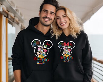 Custom Disney Trip Hoodie, Matching Family Vacation Hoodies