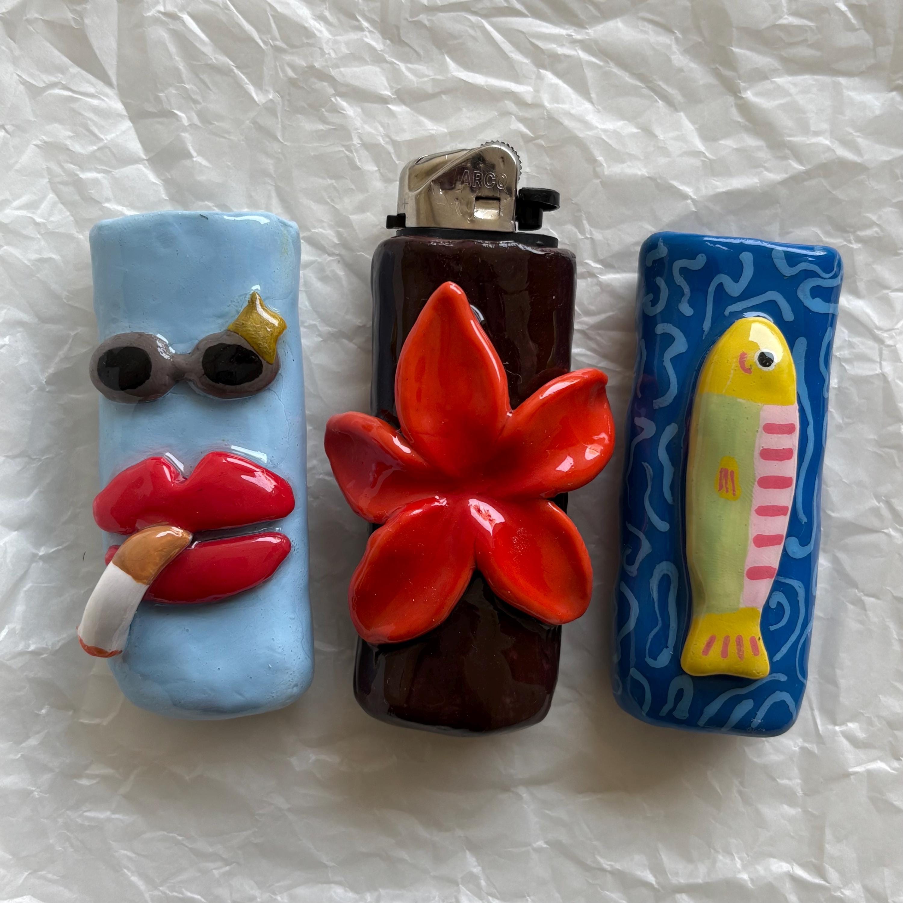 Clay Lighter Cover, Handmade Lighter Cases - Etsy Canada