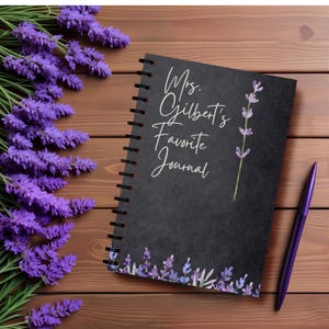 Personalized Teacher Journal: Custom Classroom Notebook, Teacher Appreciation Gift