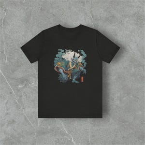 Oni Demon T-Shirt Series - Volume 1　Traditional Japanese Ukiyo-e Style　Oni Yokai Art Tee　Retro Japanese Folklore Aesthetic