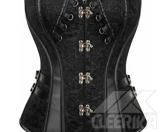 The Shadow Empress Gothic Steampunk Over bust Corset