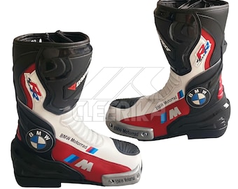 BMW Motorrad S1000RR M Series Motorbike Racing Leather Boots