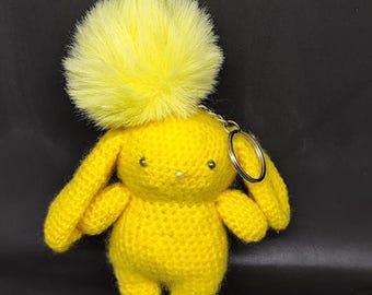 rabbit keychain