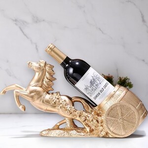 Porte-bouteille De Vin En Simili Cuir - Design Minimaliste, 9x9x41 Cm, Pour Bouteille 750 Ml, Cadeau élégant (noir, Rouge, Orange)