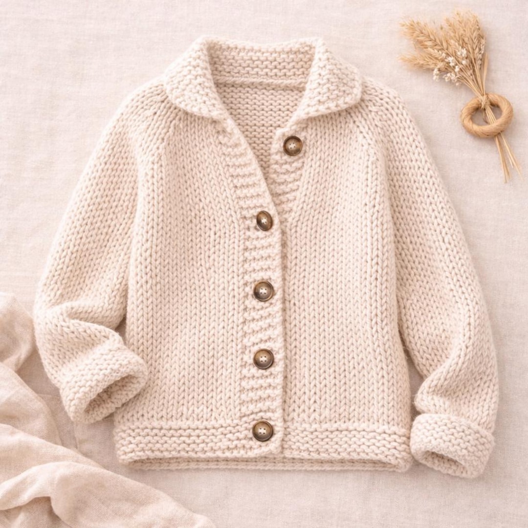 Easy Chunky Cardigan Knitting Patterns, Women's Jackets Hats, 32