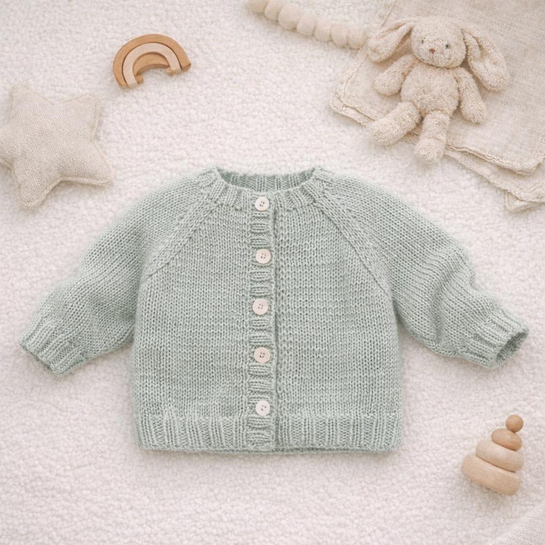 Easy Baby Cardigan Knitting Patterns, Childrens Jackets, Size 3-18 ...