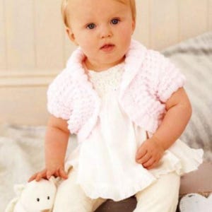 Baby Cardigan Knitting Pattern Download,  Size from 6 months - 7 years, Hand Knitted Baby Sweater Pullover Patterns, Baby Cardigan Patterns