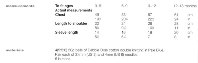 Easy Baby Cardigan Knitting Patterns, Childrens Jackets, Size 3-18 ...