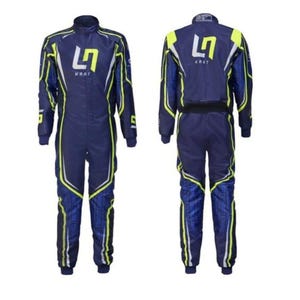 Hand Made F1 Go Kart Racing Suit CIK/FIA Level 2 standard Customize Race Suit In All Sizes with the option to add own logos + Free Shipping
