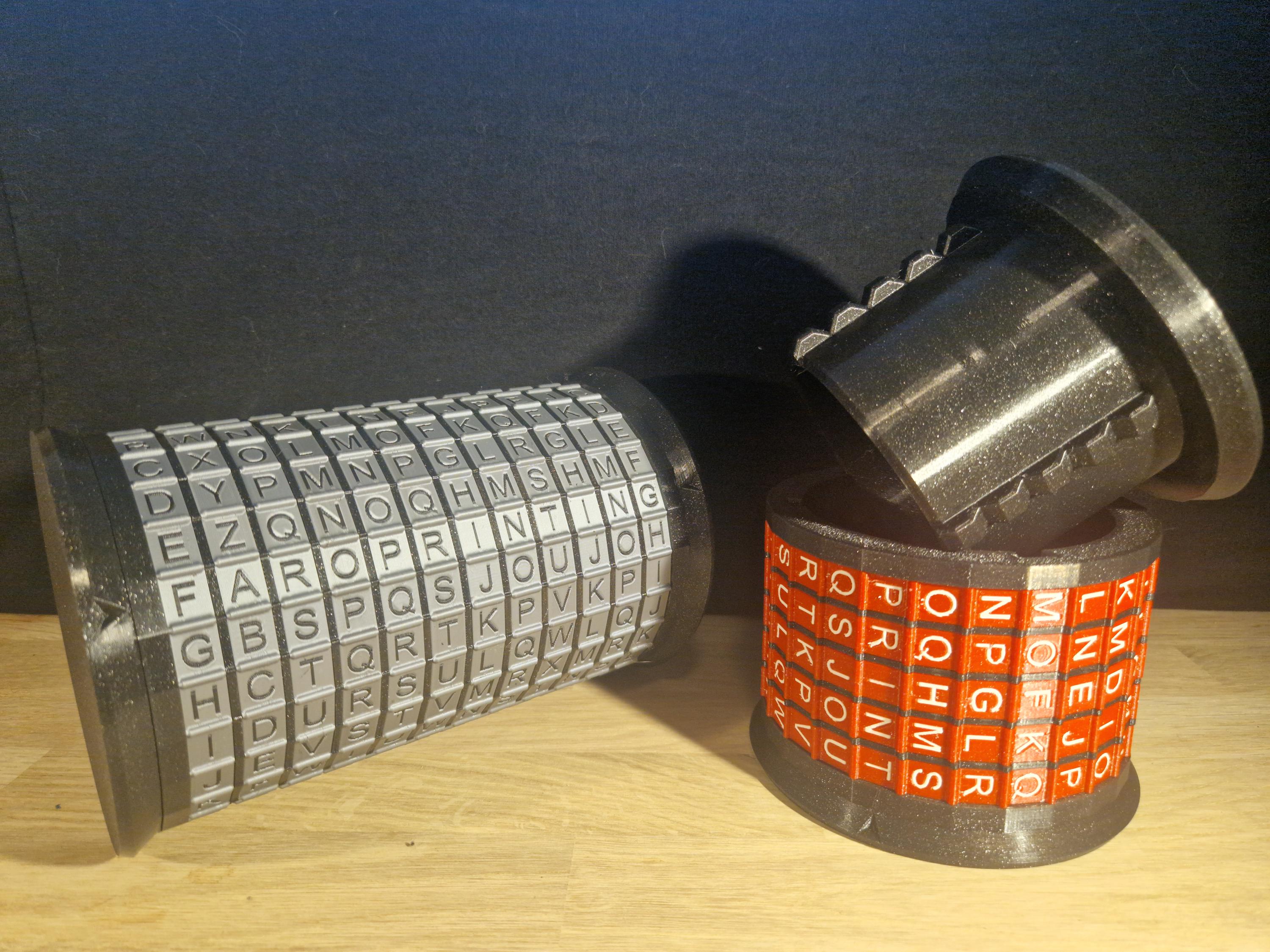 Cryptex Da Vinci Code – Serrure à Mot De Passe 6 Lettres, Métal Vintage – Cadeau Romantique Pour Bague Ou Message Secret