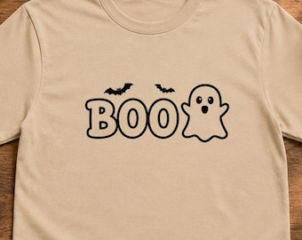 Ghost Halloween T Shirt | Fun Graphic Tee for Spooky Season