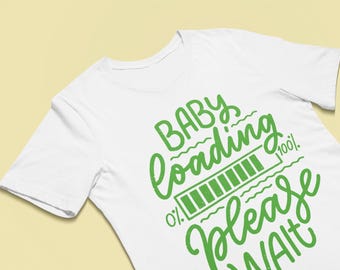 Mother To Be T-shirt, Baby Loading