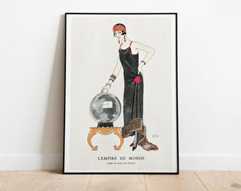 George Barbier Fashion Poster - Art Deco Print - French Wall Decor