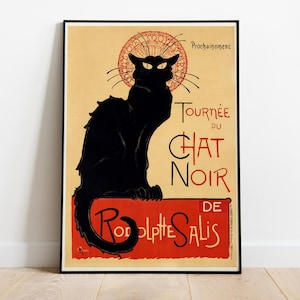 Théophile Alexandre Steinlen, Tournée du Chat Noir, 1896 - Pittura per la casa, poster di alta qualità, carta semilucida premium