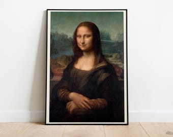 モナリザ プリント - デジタル修復 | レオナルド ダ ヴィンチ