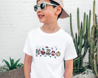 Disney Cruise Toddler Shirt - Nautical Mickey Mouse Kids Tee, Baby Bodysuit, Mickey Friends Vacation Shirt, Vacation Matching Family Outfit