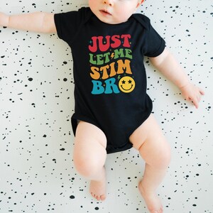Just Let Me Stim Bro Kids Shirt: Autism Awareness Toddler Tee zdjęcie 7