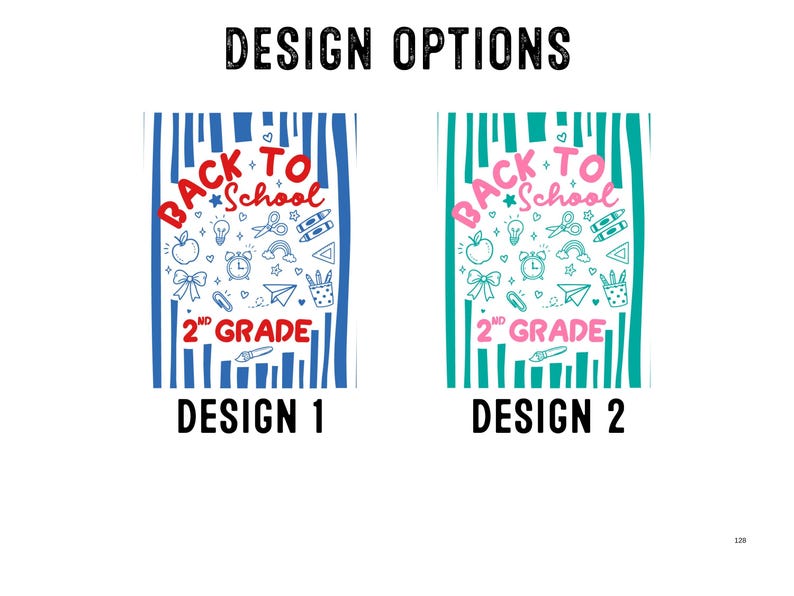 Personalized Grade Shirt, Back to School Kids Tee, First Day of School ...