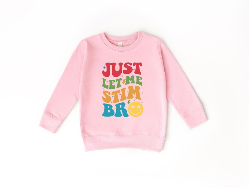 Just Let Me Stim Bro Kids Shirt: Autism Awareness Toddler Tee zdjęcie 5