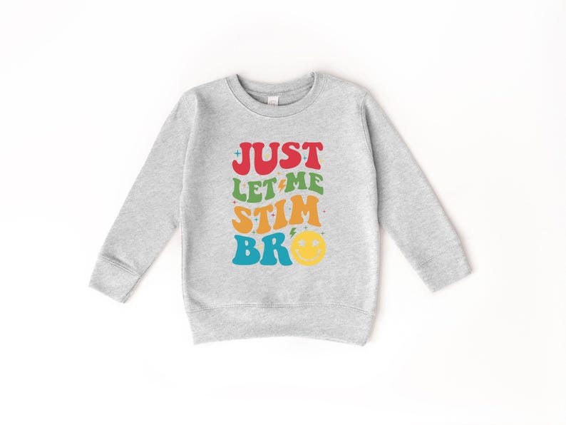 Just Let Me Stim Bro Kids Shirt: Autism Awareness Toddler Tee zdjęcie 6