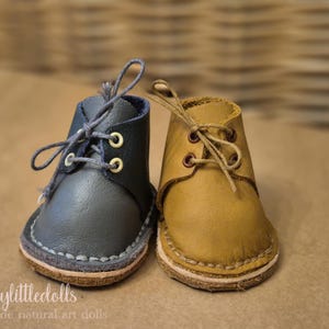 Two-Size Waldorf Doll Shoe Pattern | Hand Sewn Boots, Fits 12-14 Inch Dolls (PDF Pattern)