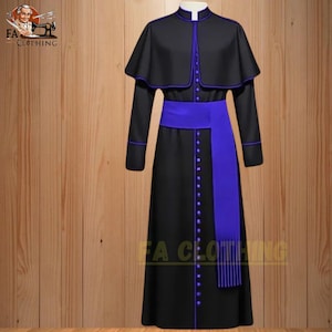 Batina de padre católico personalizada: vestimenta tradicional do clero