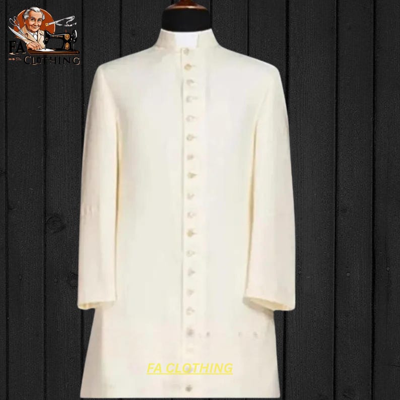 Custom-sized Limited Edition Catholic Priest Cassock – Elegant ...