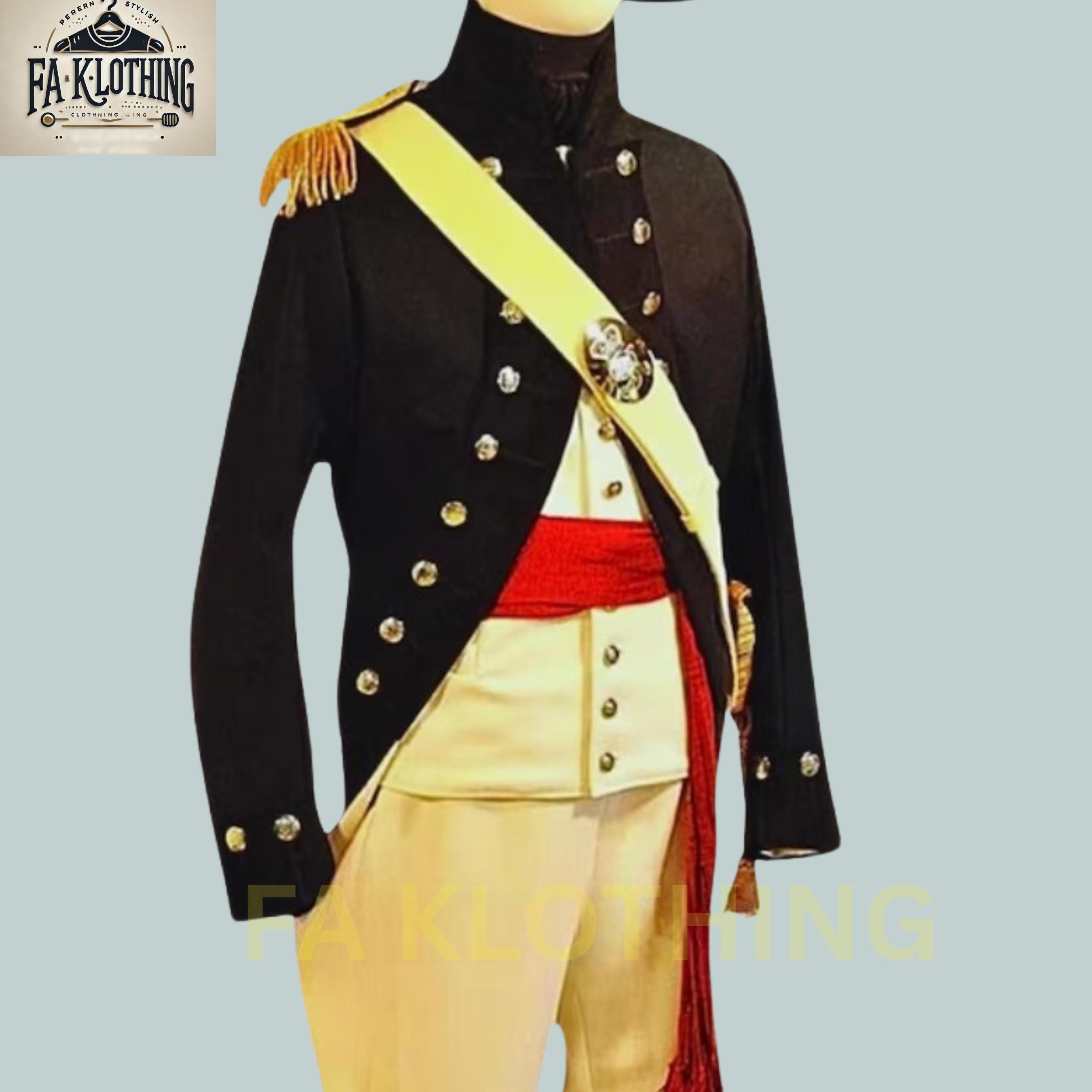 ナポレオン時代のフランス将校の制服：18世紀の再現衣装 - Etsy 日本