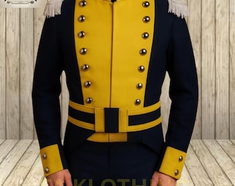 ナポレオン時代のフランス帝国軍将校用フロックコート：歴史的な軍服