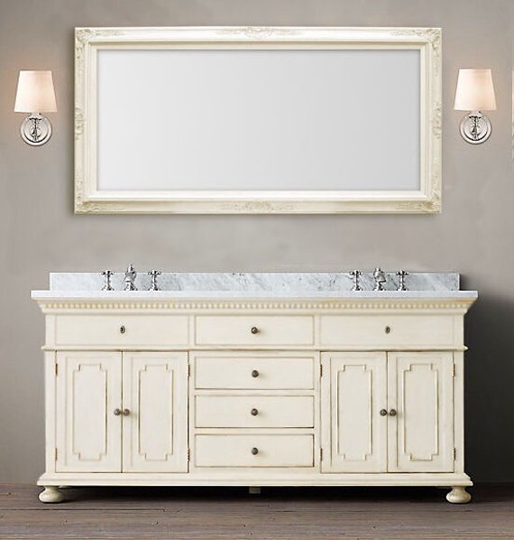 Large Vanity Mirror For 56x 32 Antique White Large Vanity Mirror For 56x 32