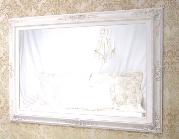 Decorative Vanity Mirrors Any Color Large Mirror Bathroom Etsy