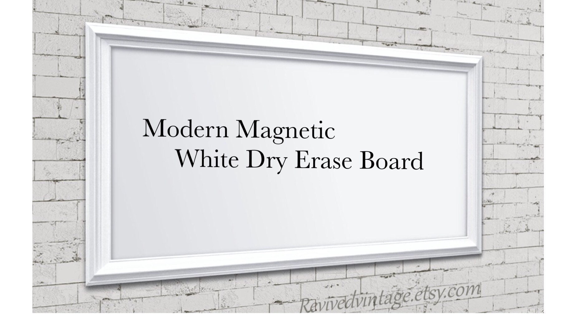 Large MODERN BOARDS For Sale 53x29 White Etsy
