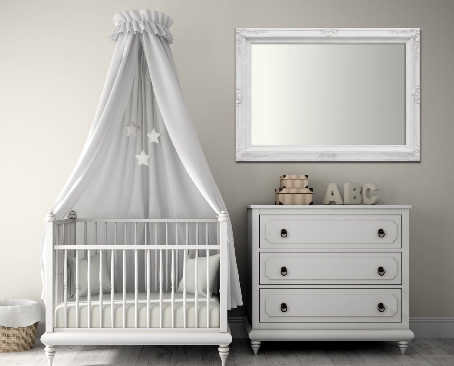 ANY COLOR Baby Nursery Mirror Nursery Decor Girl Boy Baroque Etsy
