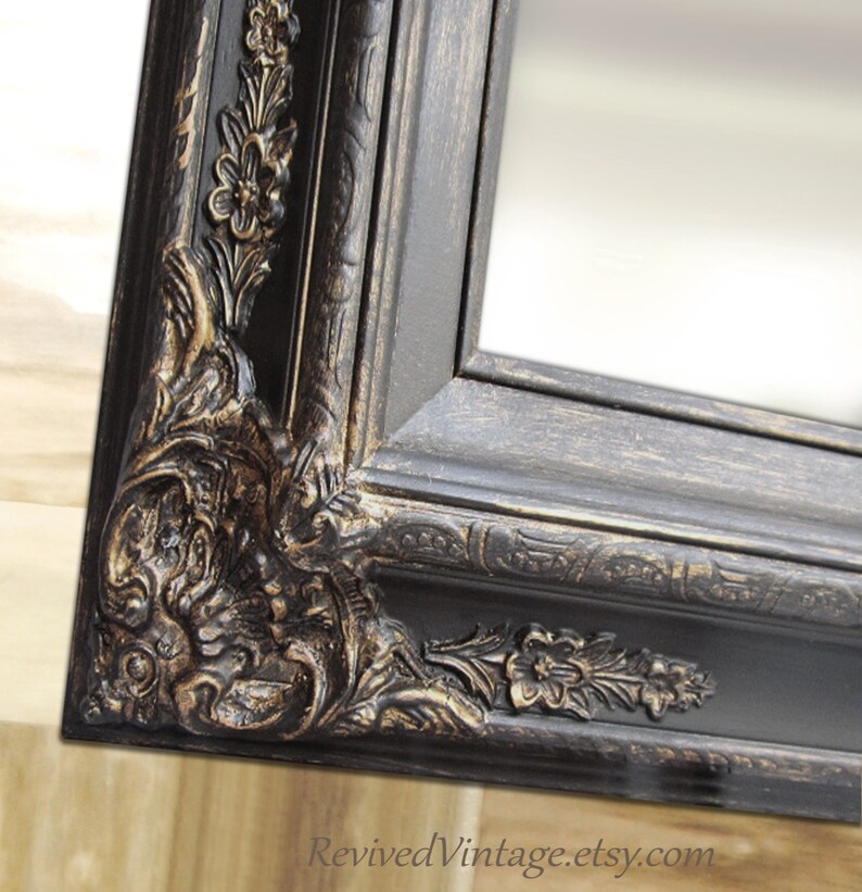 RUSTIC BLACK MIRROR For Sale Oil Rubbed Bronze Rustic