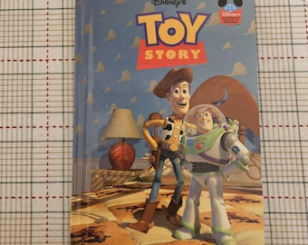 1996 Disney's Toy Store Hardback Children's Book